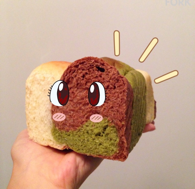 三彩吐司