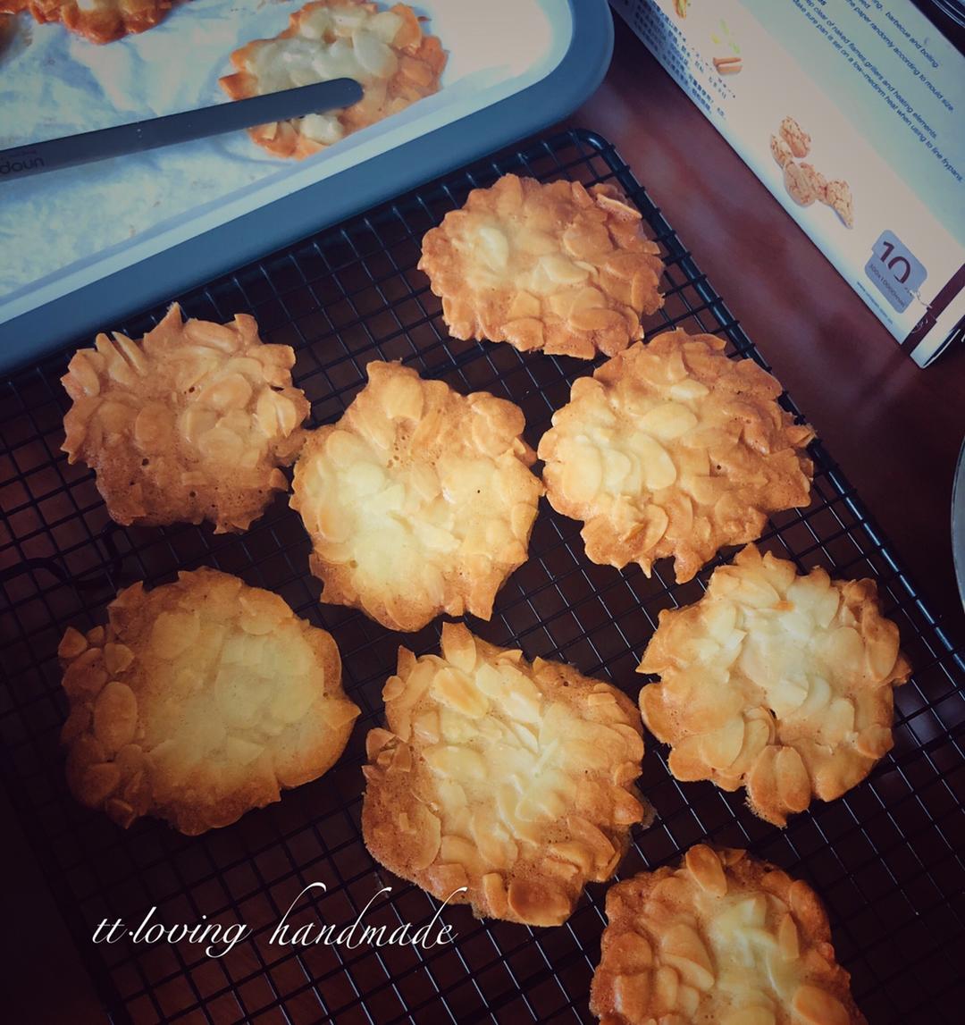 消灭蛋白好帮手：杏仁瓦片