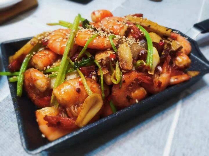 干锅香辣虾