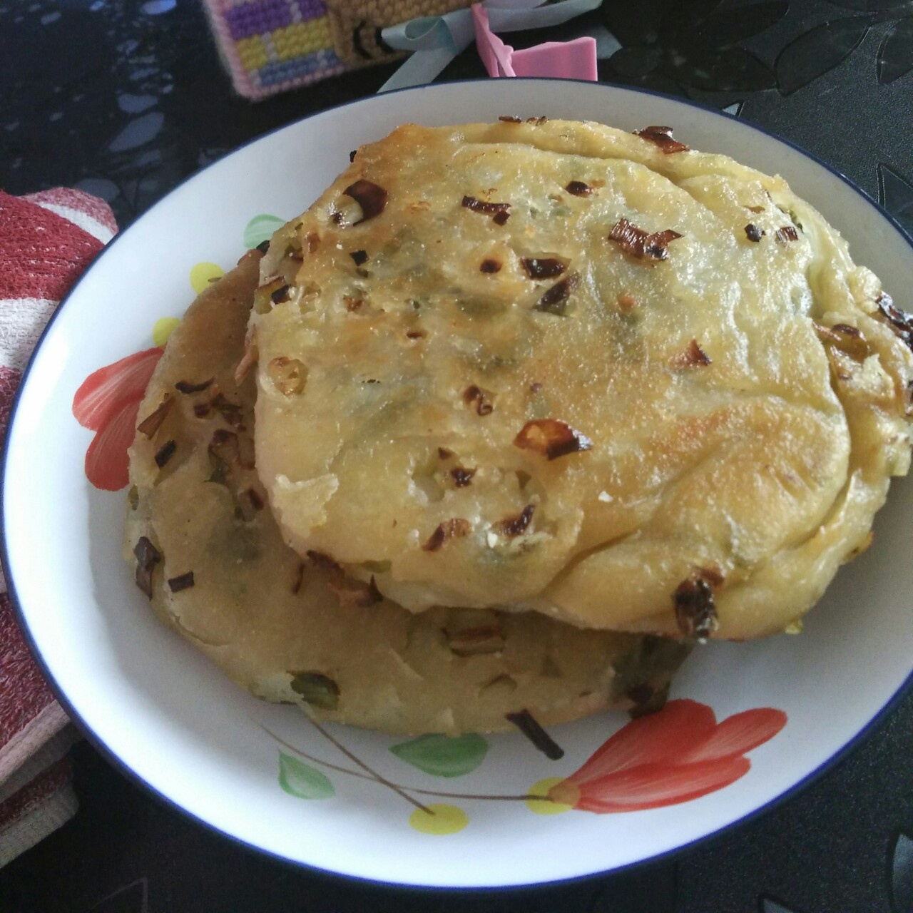 葱花油饼 Spring Onion Pancake