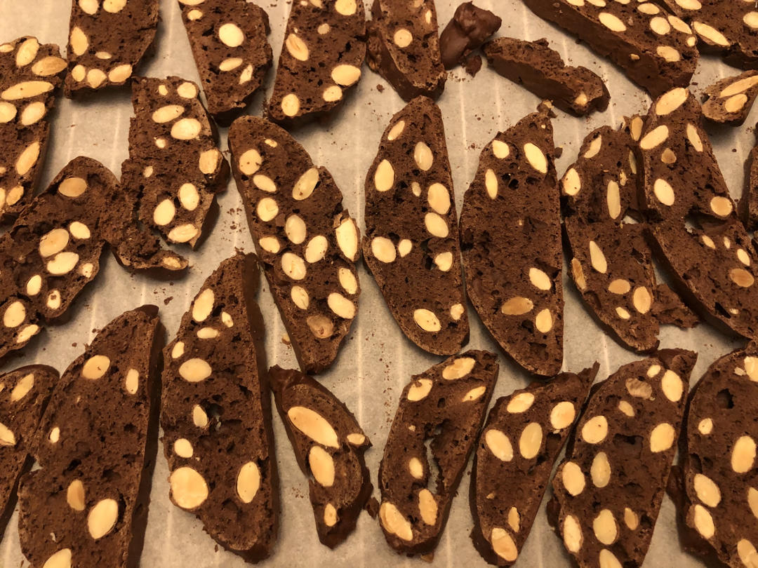 COCOA ALMOND BISCOTTI 意式巧克力杏仁脆饼