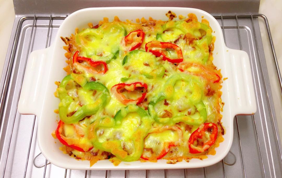 番茄鸡肉浓情焗饭【两人份】