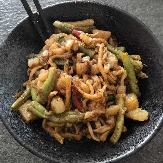 土豆豆角焖面