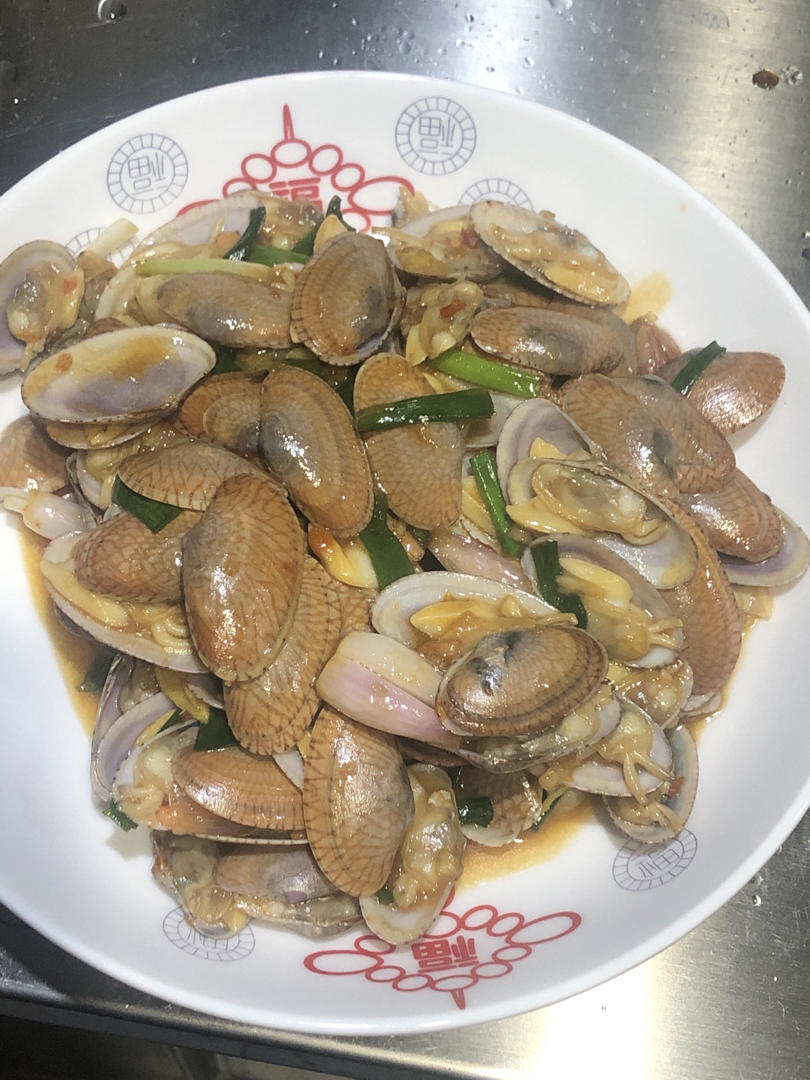 香辣炒花甲