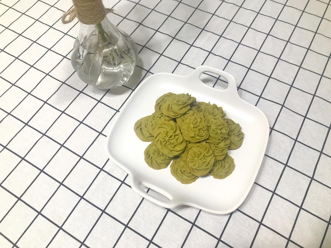 香甜抹茶曲奇饼干