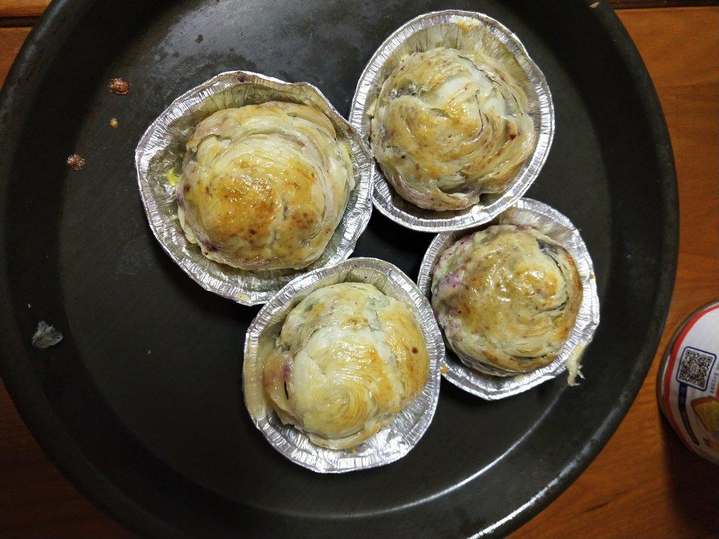 紫薯爆浆芝士球