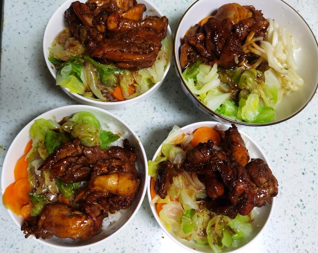 照烧鸡腿饭