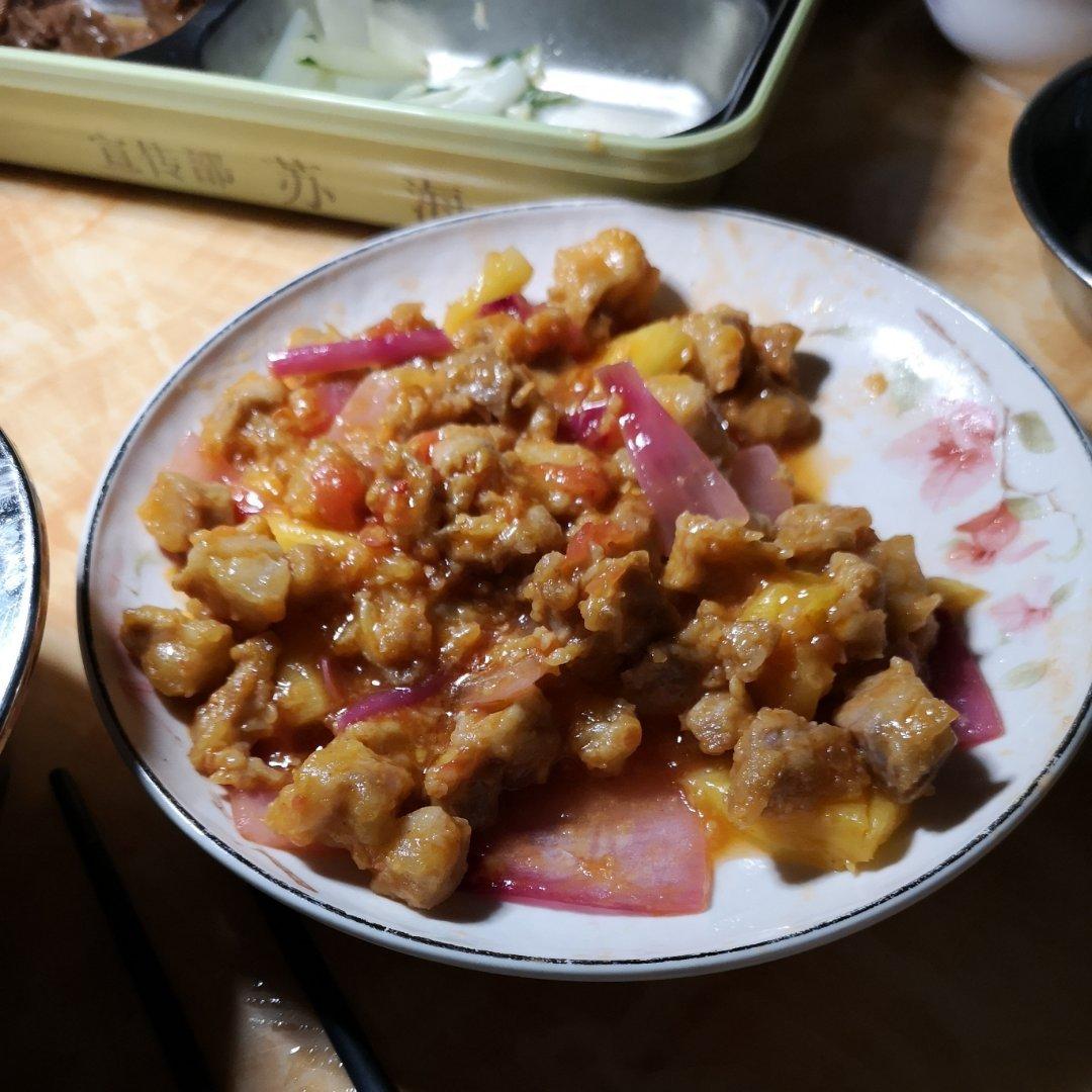 🍍酸甜菠萝咕噜肉