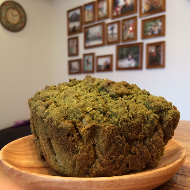 抹茶红豆磅蛋糕