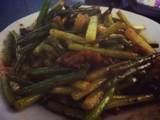 蒜薹炒肉丝