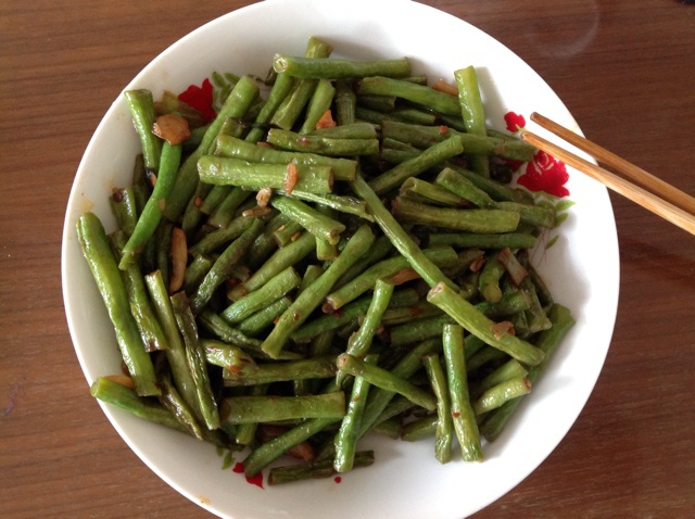 省时少油的干煸四季豆