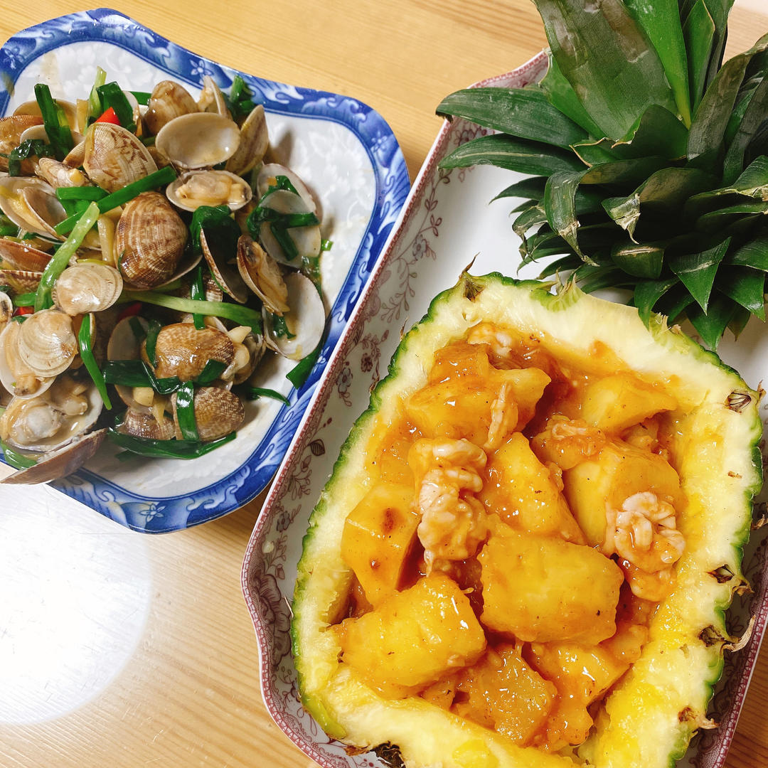 菠萝虾球