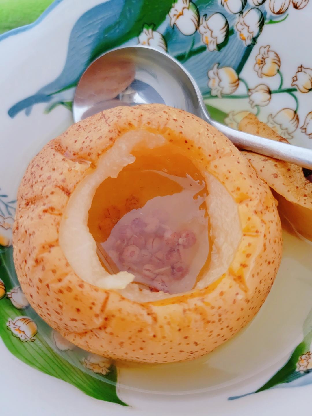 💕止咳化痰超级管用💕   雪梨冰糖花椒