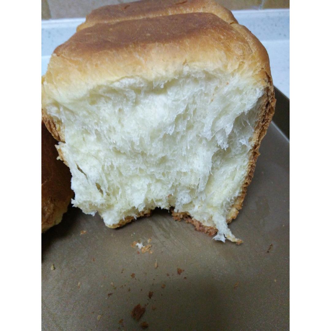 夺命软吐司(๑´ڡ`๑)超软拉丝极速方便的一次发酵吐司