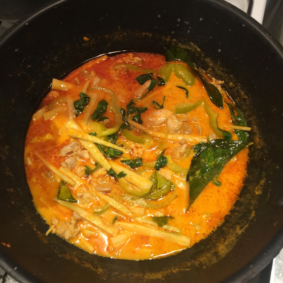 🇹🇭经典泰式红咖喱/绿咖喱🇹🇭Thai red curry chicken