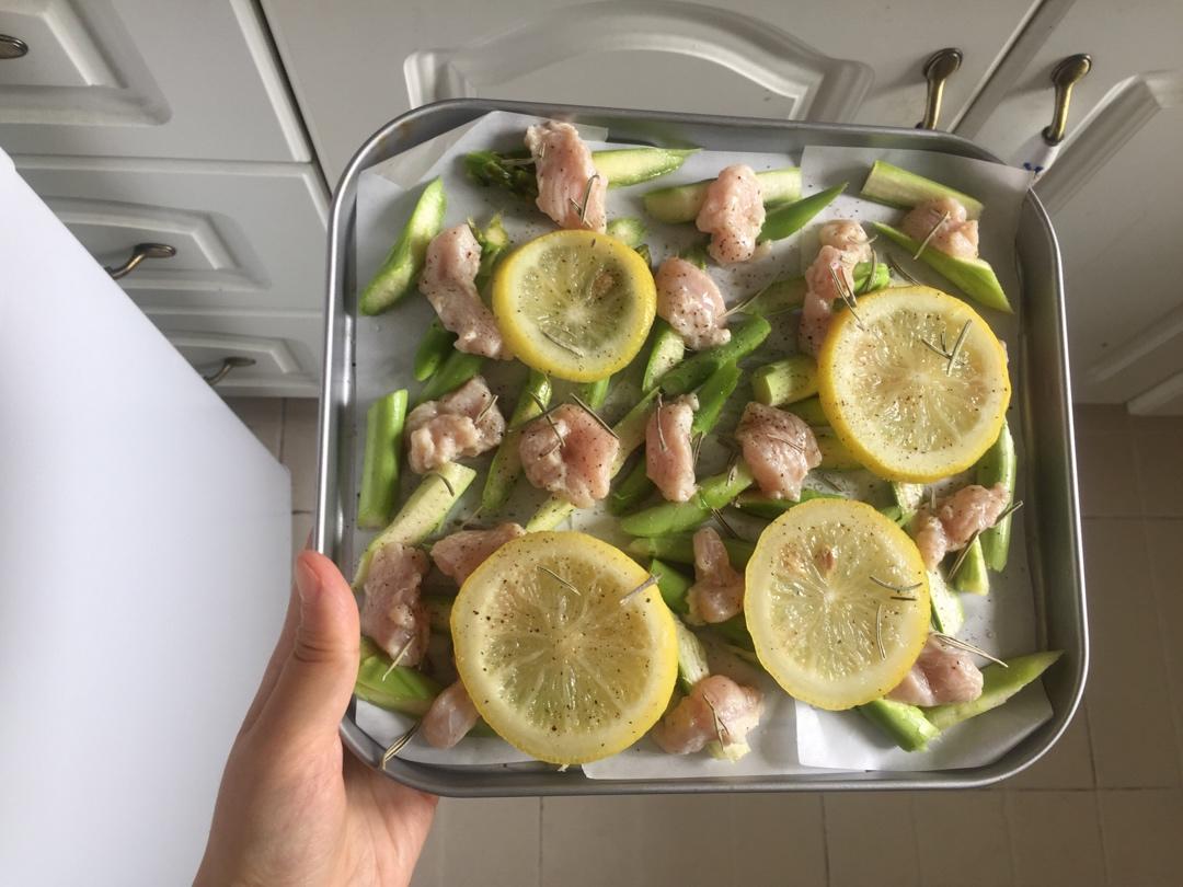 时蔬烤沙巴鱼排-健康烤盘料理