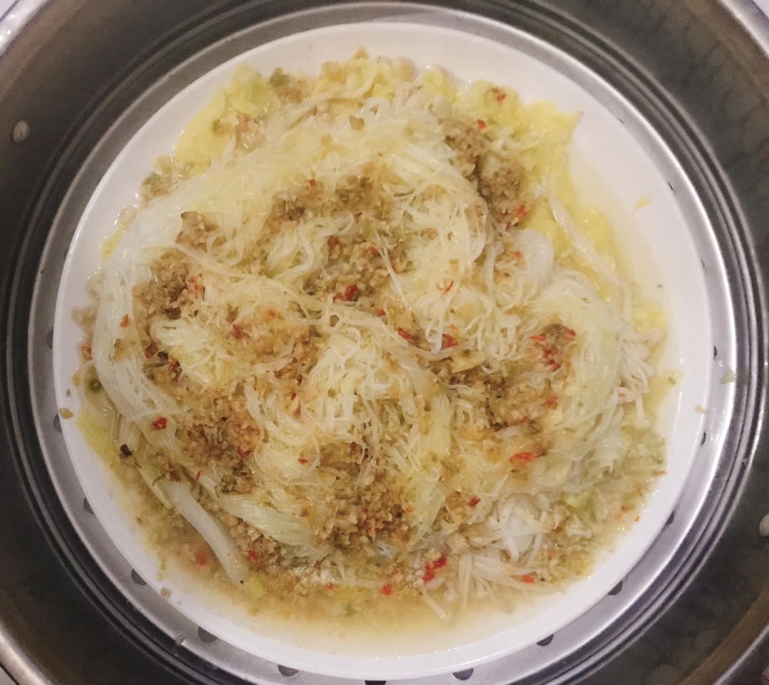 蒜蓉粉丝娃娃菜