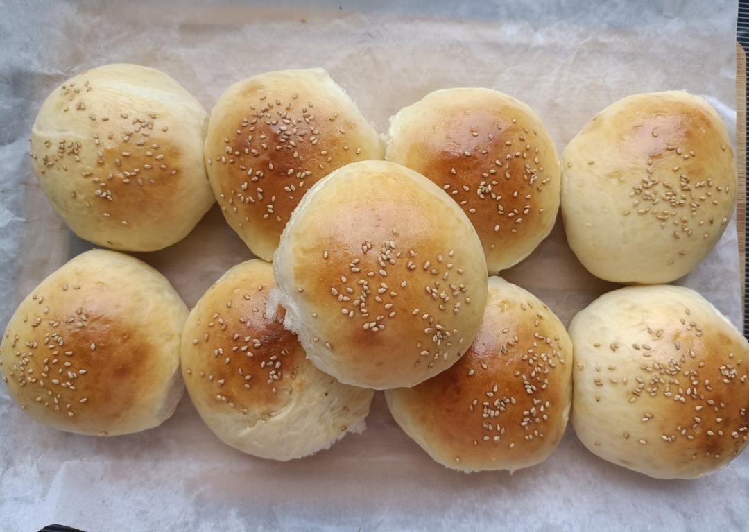 超~级松软的烫种汉堡胚