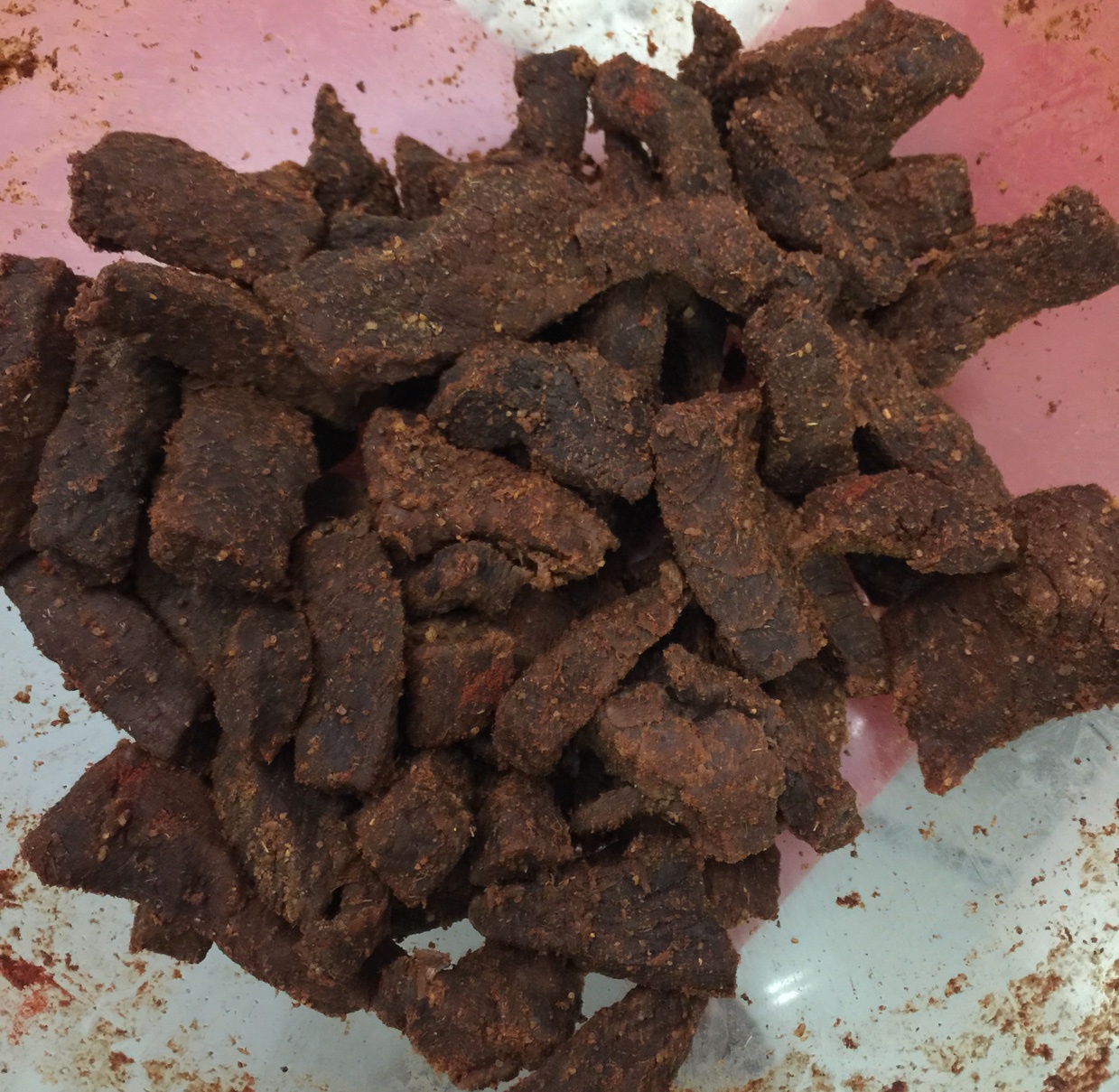 懒人版微波牛肉干