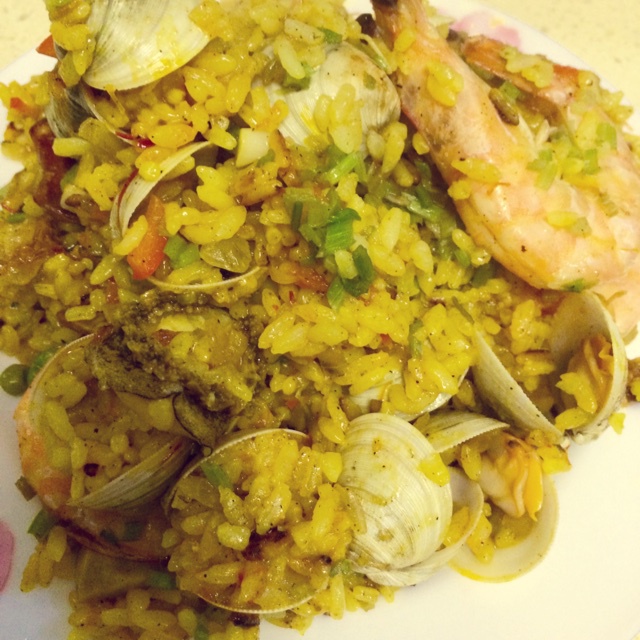 【曼食慢语】Seafood Paella 西班牙海鲜饭