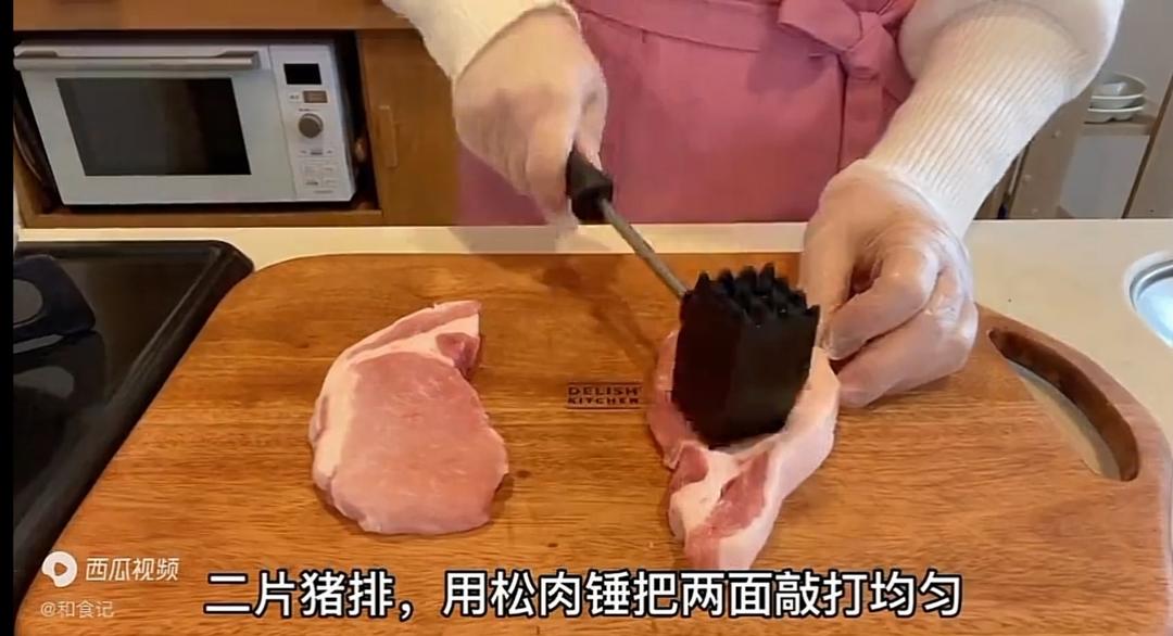 日式照烧猪排饭的做法 步骤1