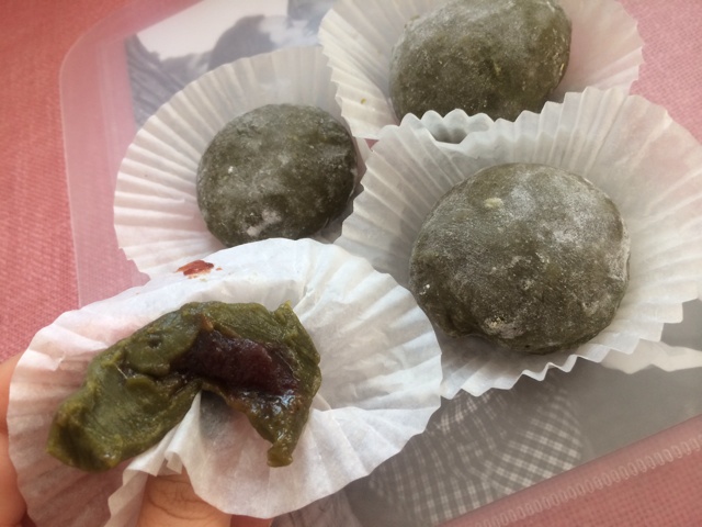 抹茶红豆大福