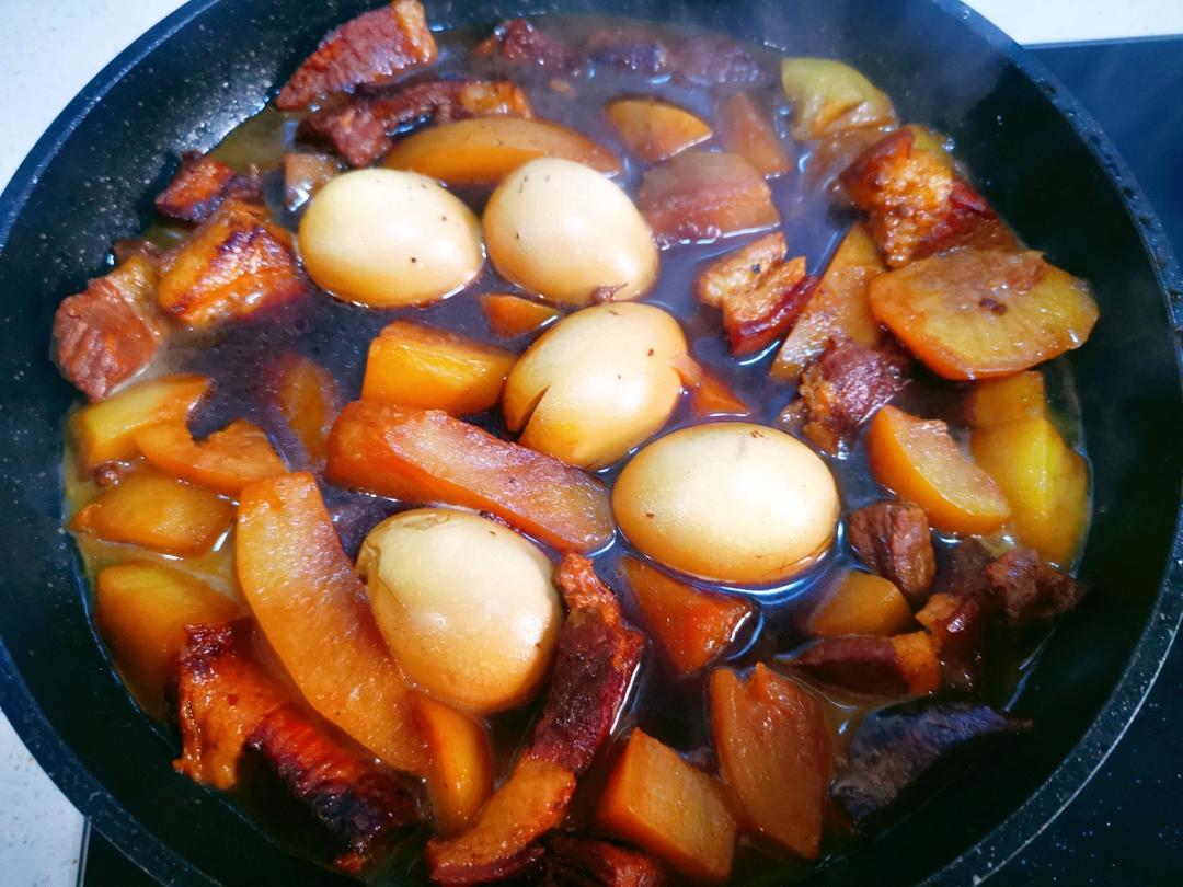 红烧肉炖土豆（丝毫不腻）