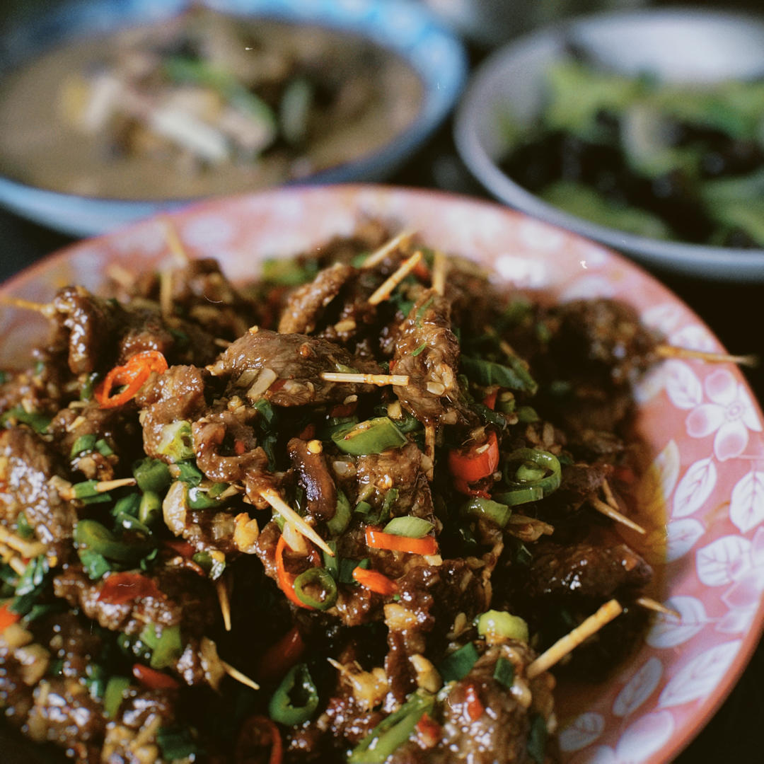 牙签牛肉 道地湖南味