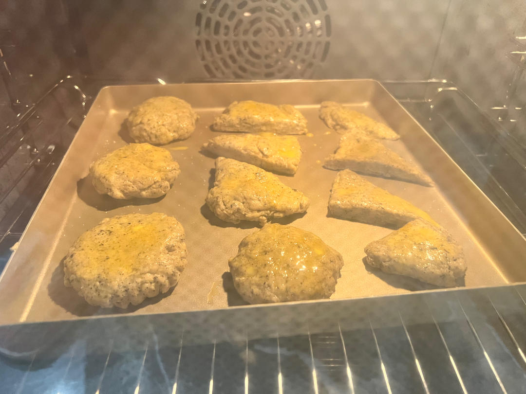 日式黑巧伯爵茶司康