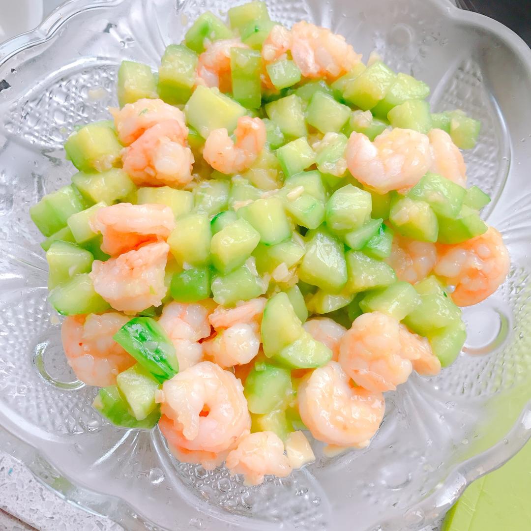 虾仁炒青瓜