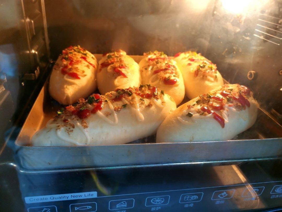肉松火腿面包
