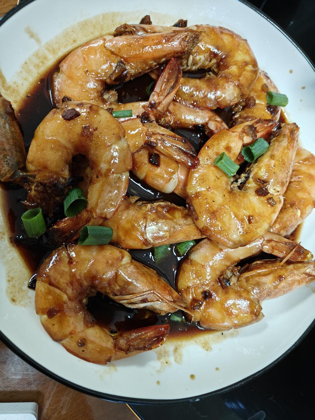 家庭版油焖大虾