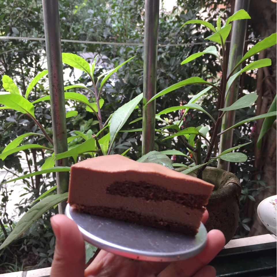巧克力方形慕斯蛋糕