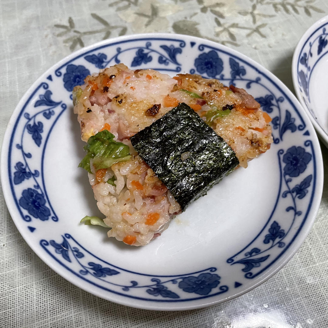 剩饭的巨好吃做法‼️日式芝士饭团🍙