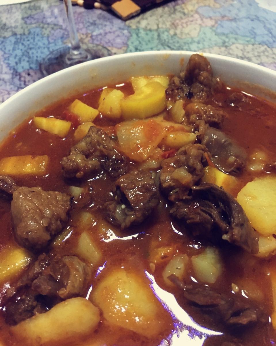 土豆炖牛肉
