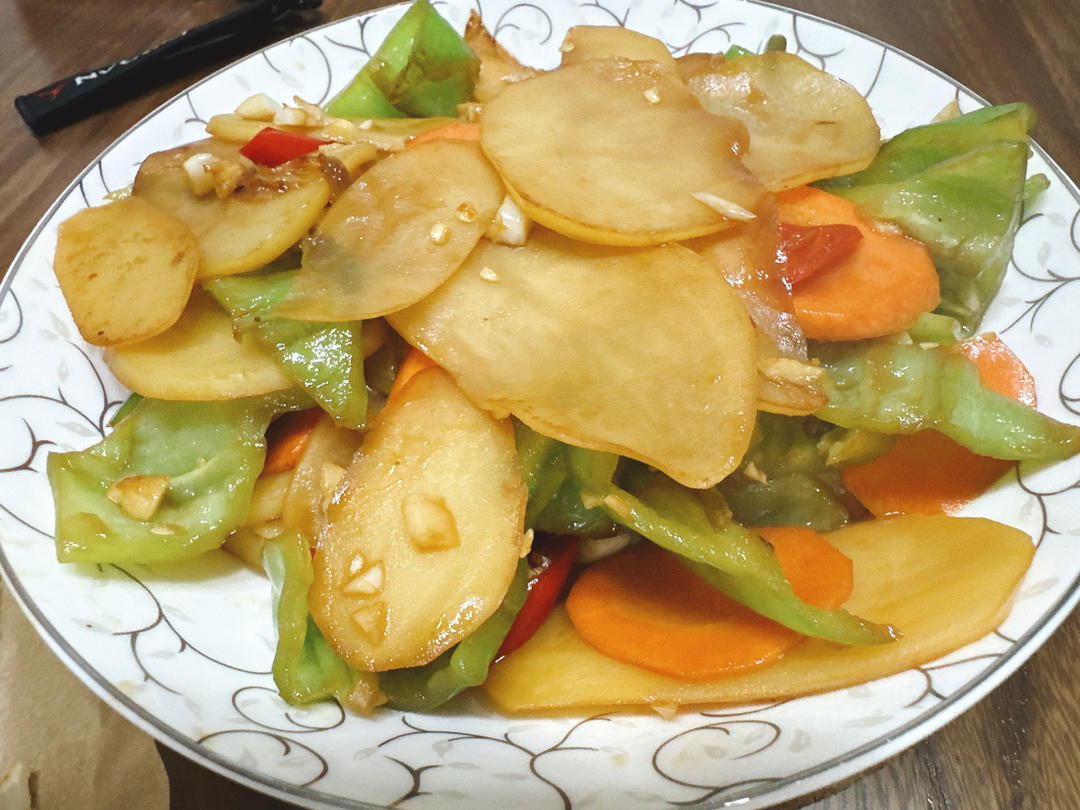 比肉都好吃的青椒炒土豆片😋简单又美味❗️
