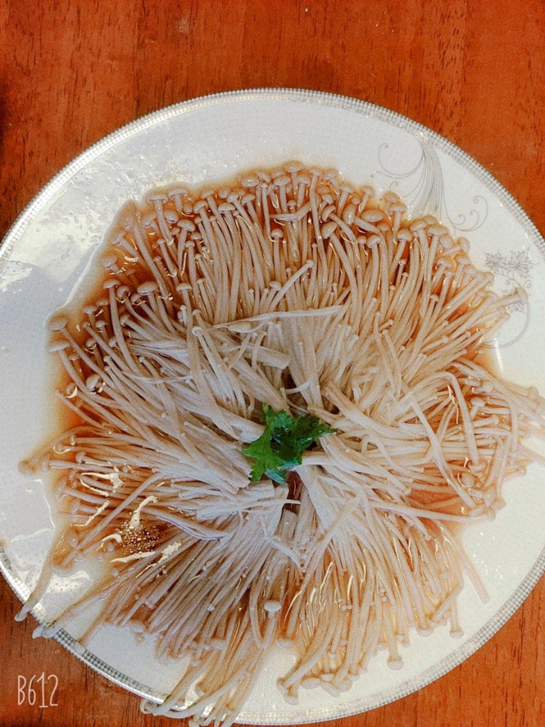 油泼金针菇