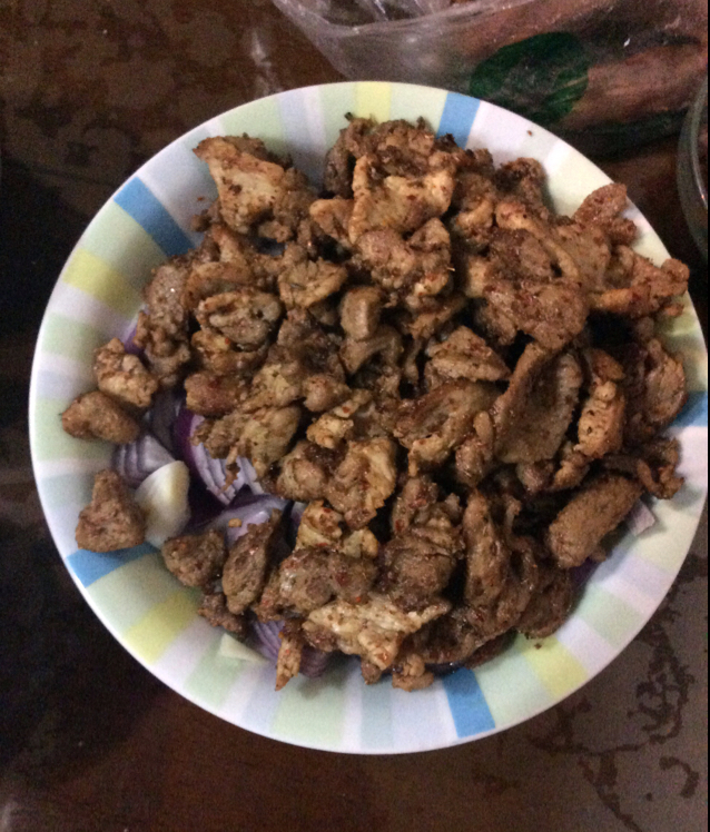 炒烤肉