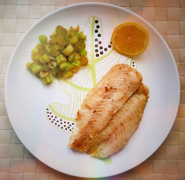 香煎龙利鱼——fit食谱系列