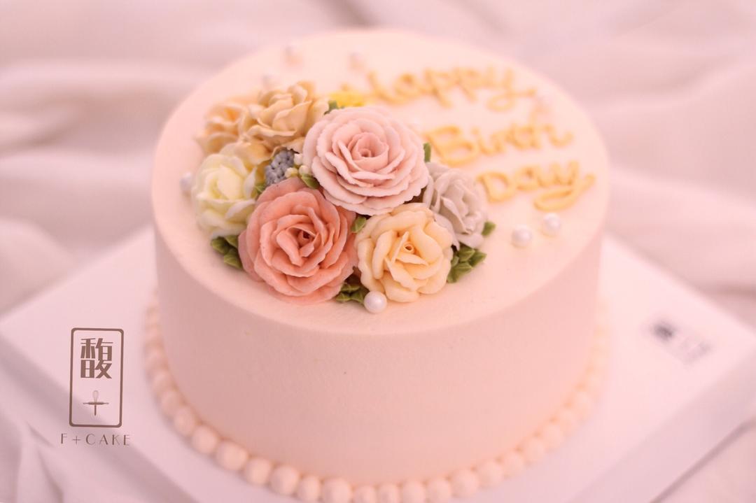 克莱儿的韩式裱花蛋糕