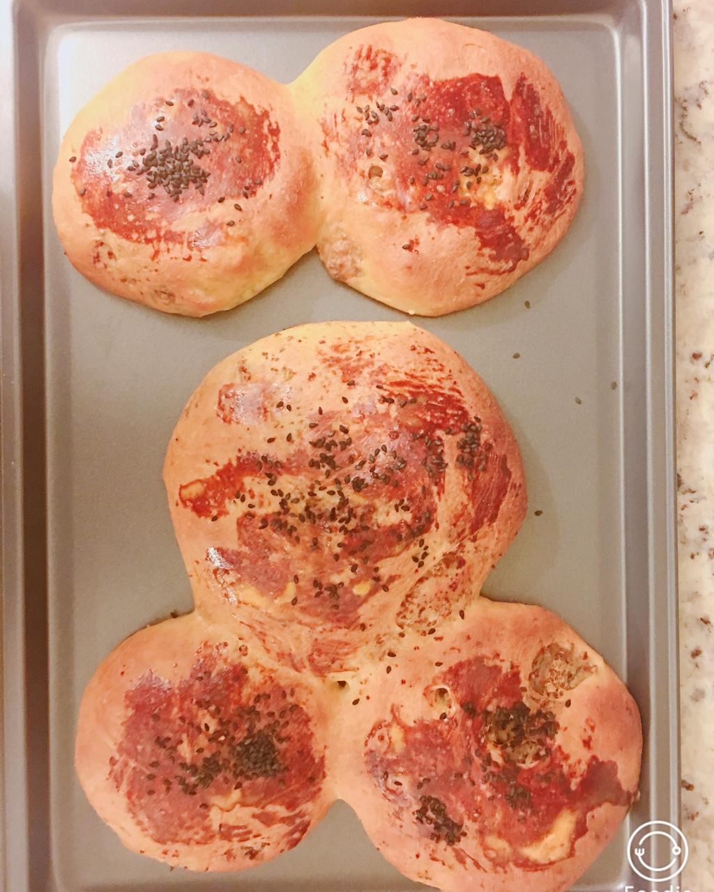 超好吃的肉松面包