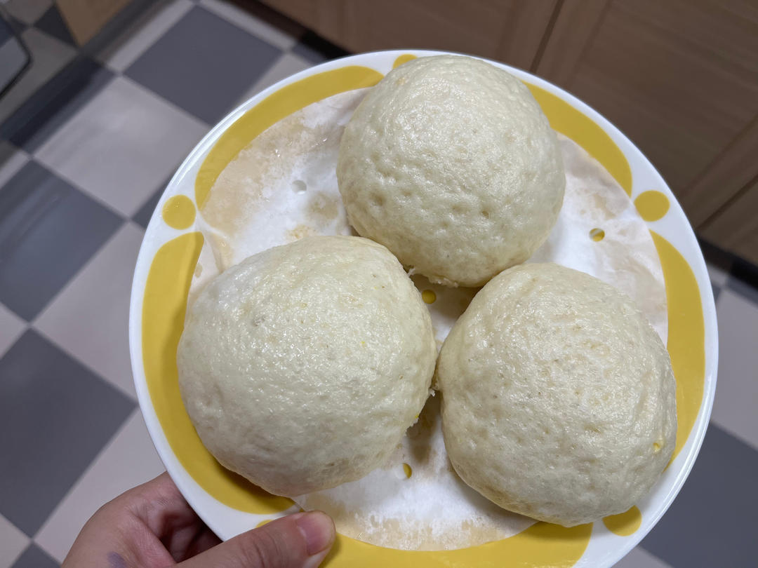 软软嫩嫩的🌽鲜玉米粑粑馍