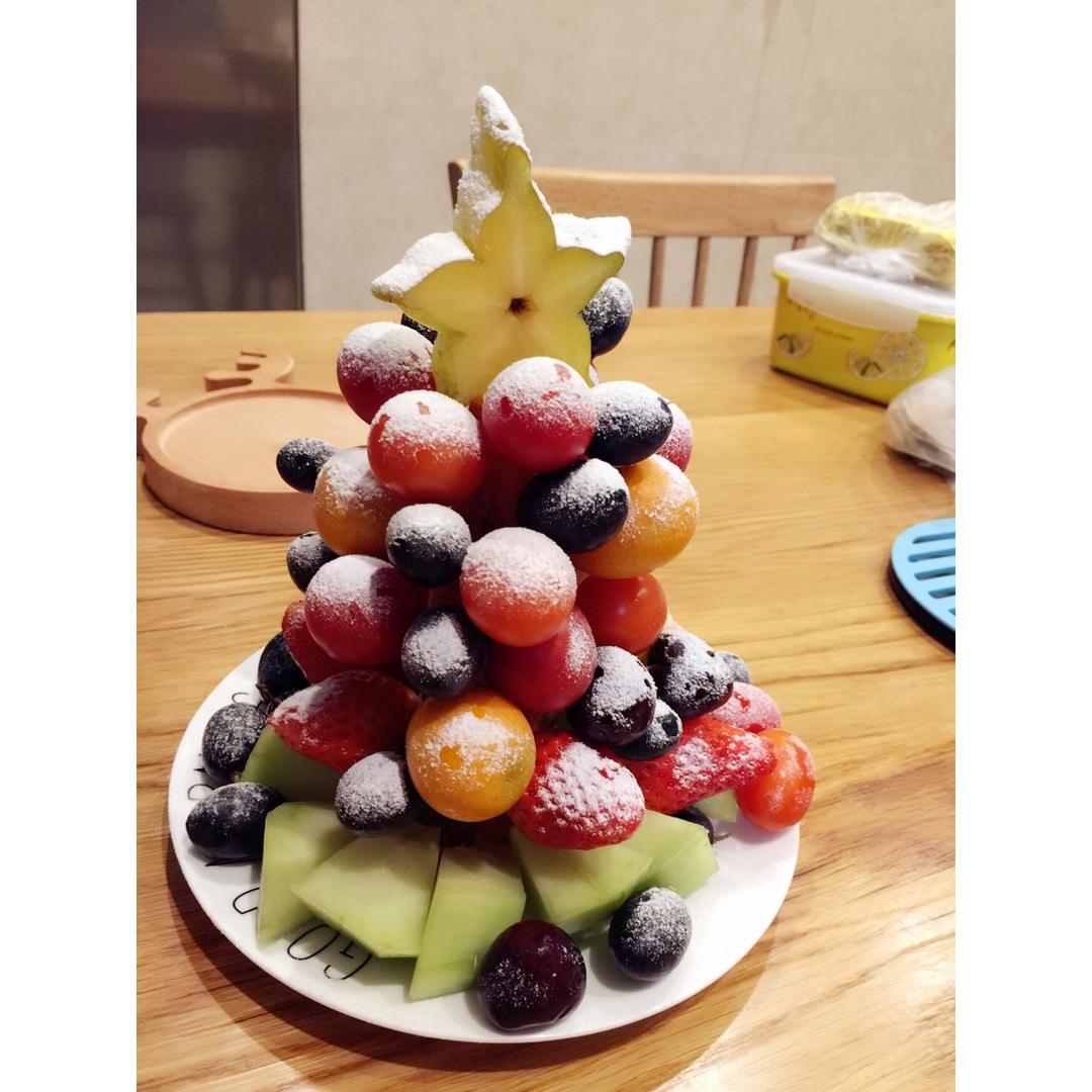 【水果圣诞树】