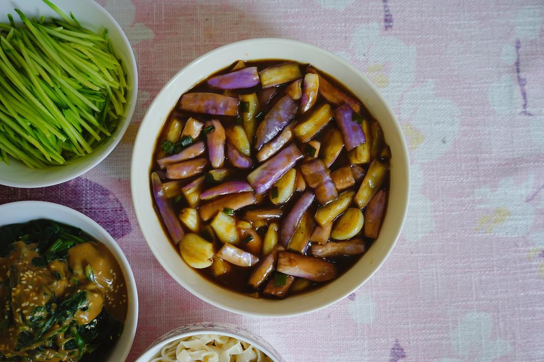 蒜香茄子的做法