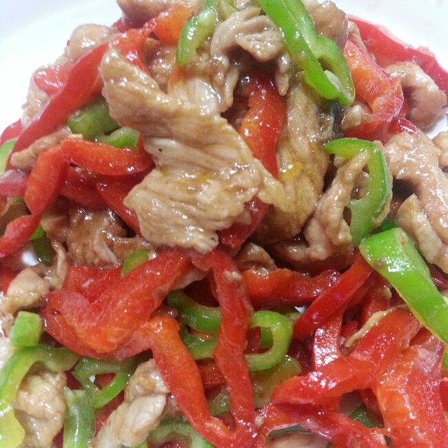 青椒肉片
