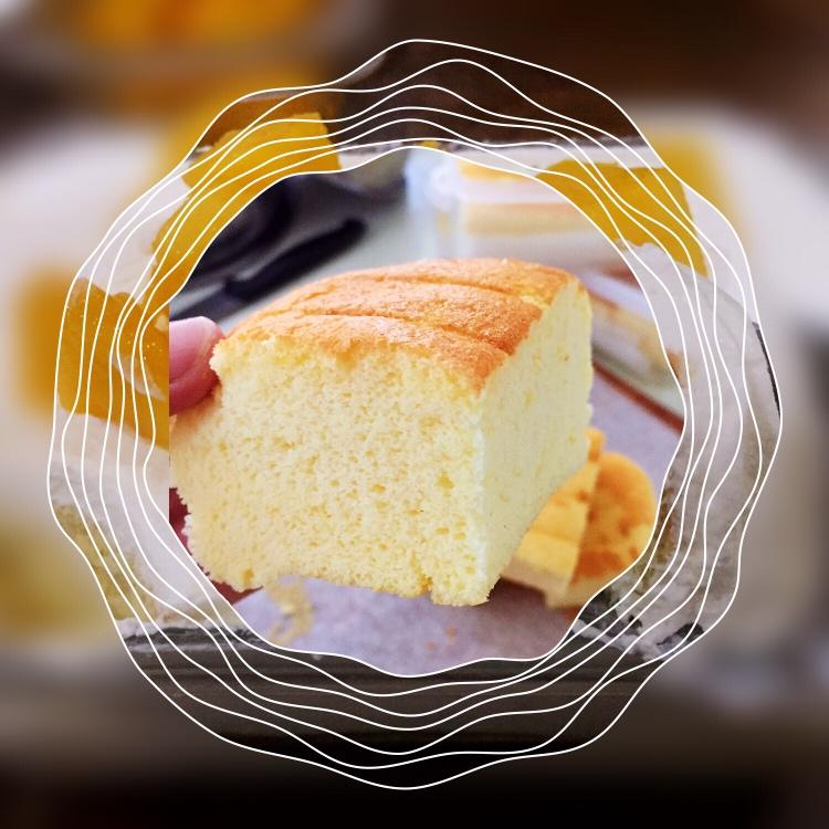 十只熊子_鼹鼠做的日式橙汁云朵蛋糕