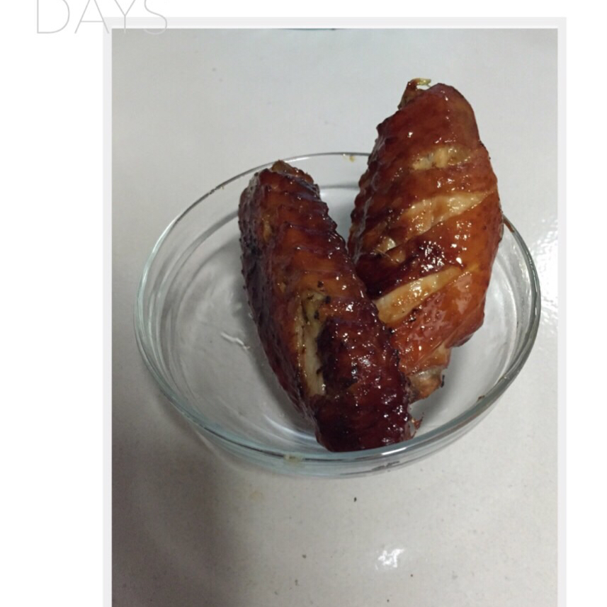 烤箱版蜜汁烤翅