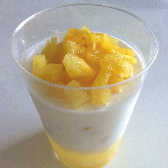 菠萝酸奶慕斯