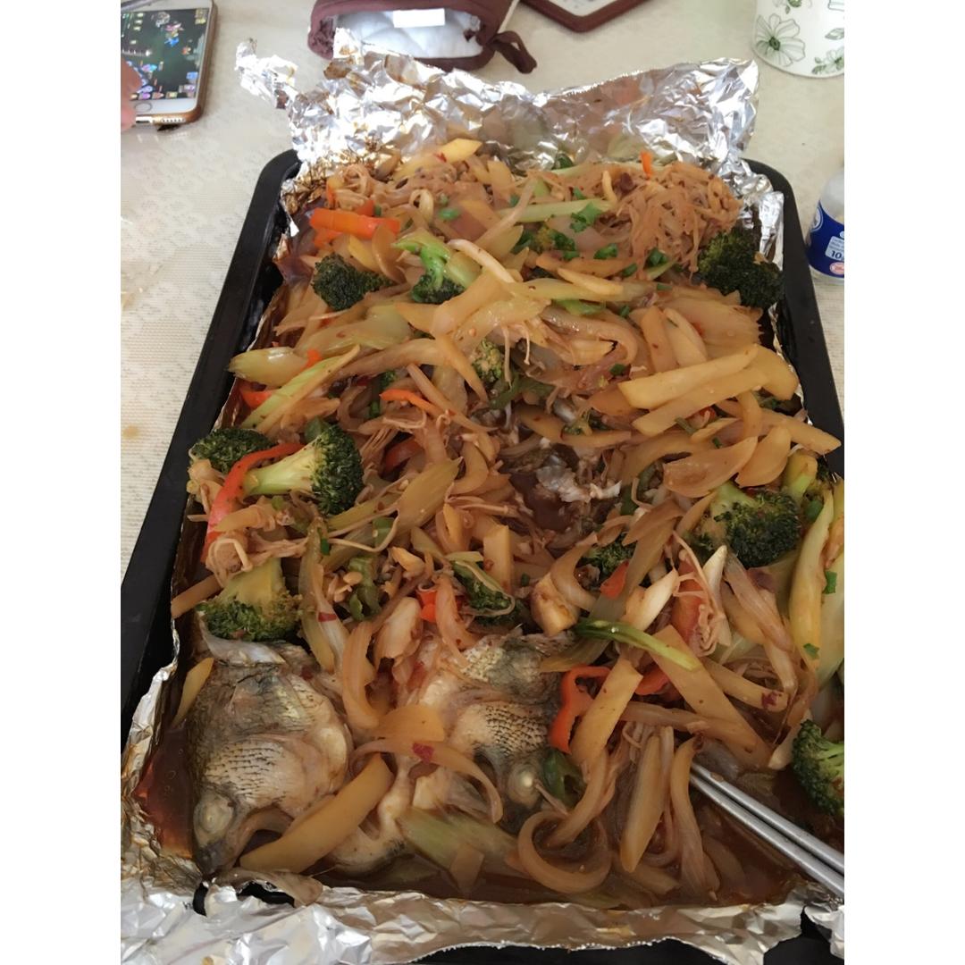 香辣烤鱼-烤箱版