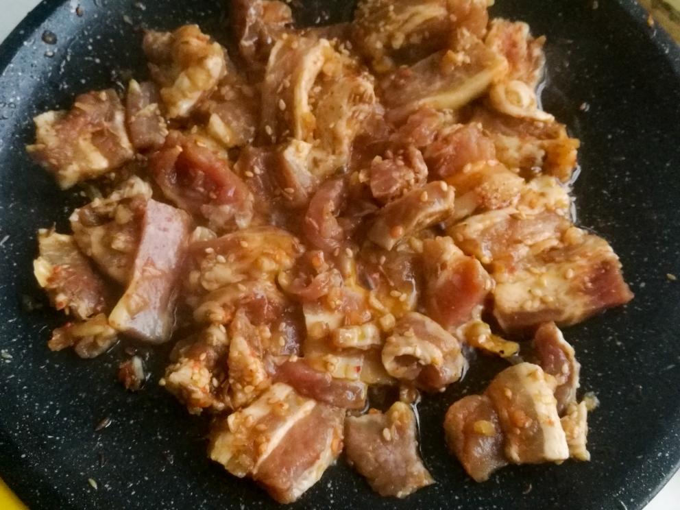 腌制蒜香烤肉
